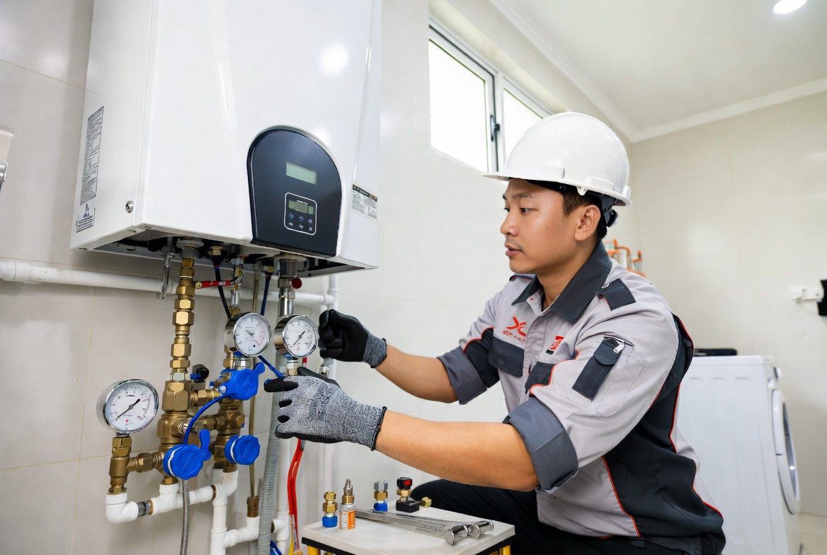 Non-Electric Heater Installation
